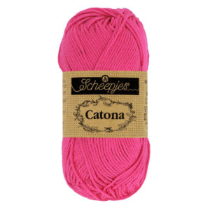 Scheepjes Catona 50g - 114 Shocking Pink