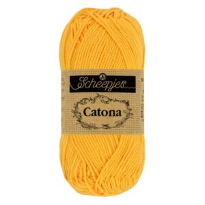 Scheepjes Catona 50g - 208 Yellow Gold