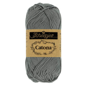 Scheepjes Catona 50g - 242 Metal Grey