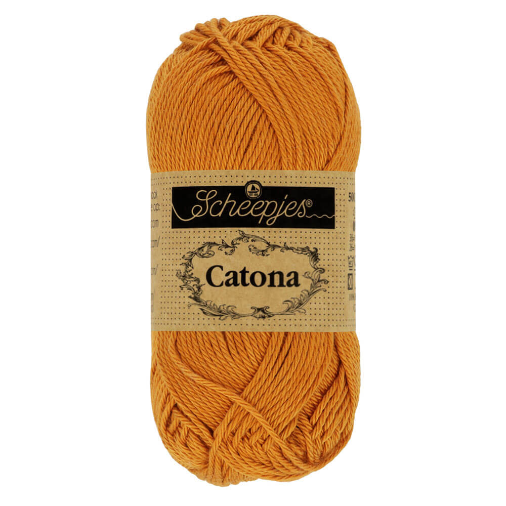 Scheepjes Catona 50g - 383 Ginger Gold Scheepjes Catona 50g - 383 Ginger Gold
