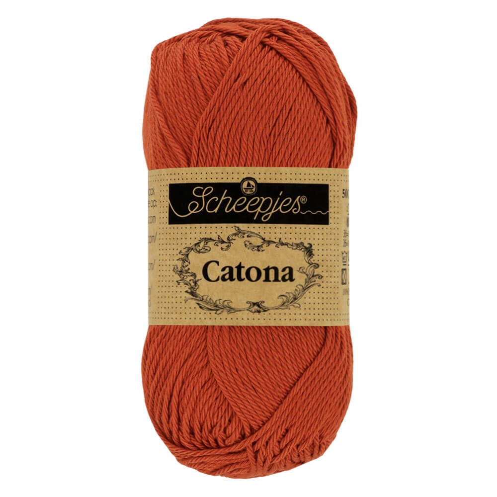Scheepjes Catona 50g - 388 Rust Scheepjes Catona 50g - 388 Rust