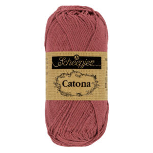 Scheepjes Catona 50g - 396 Rose Wine