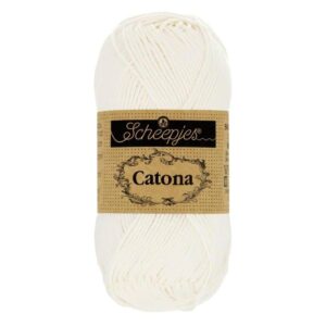 Scheepjes Catona 50g - 105 Bridal White