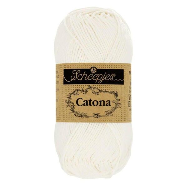 Scheepjes Catona 50g - 105 Bridal White