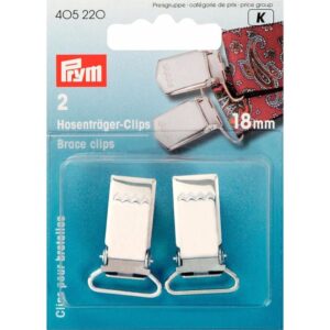 Prym Bretelclips 18mm zilver - 2st