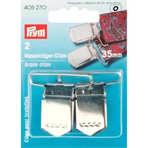 Prym Bretelclips 35mm zilver - 2st