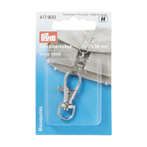 Prym Karabijnhaken 7x38mm zilver