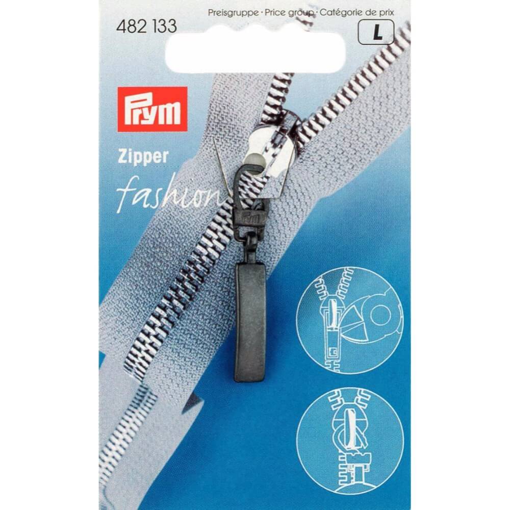Prym Ritsenschuiver classic zwart Prym Ritsenschuiver classic zwart