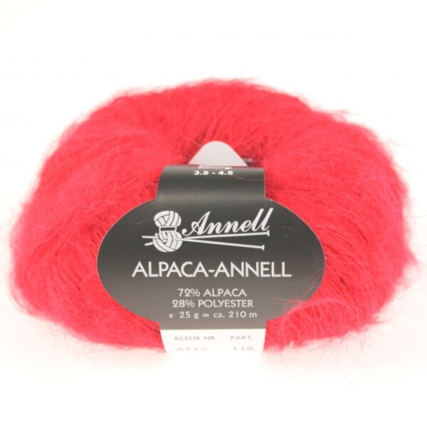 ALPACA-Annell rood 5712