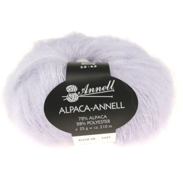 ALPACA-Annell pastel lavendel 5775