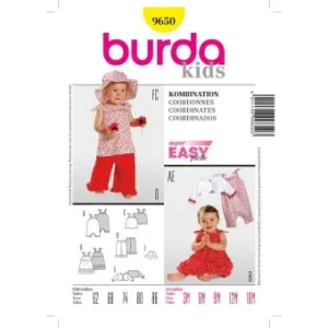 Burda kids 9650 super easy
