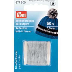Prym Reflecterend meeloopband 0.5mm 50m