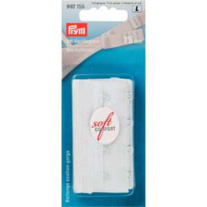 Prym BH-verlengstuk 3x4 haken 75mm wit