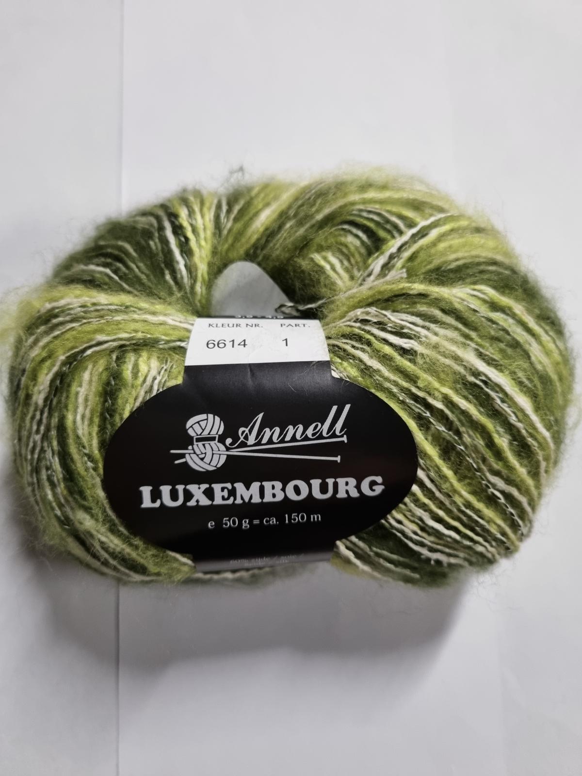 LUXEMBOURG lichtgroen 6614 LUXEMBOURG lichtgroen 6614