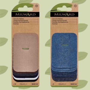 Milward verstelstuk opstrijkbaar 7,5x5cm