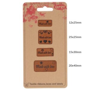 Made with Love Opry Skai-leren labels