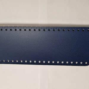 Tassenbodem leer blauw 10x30cm