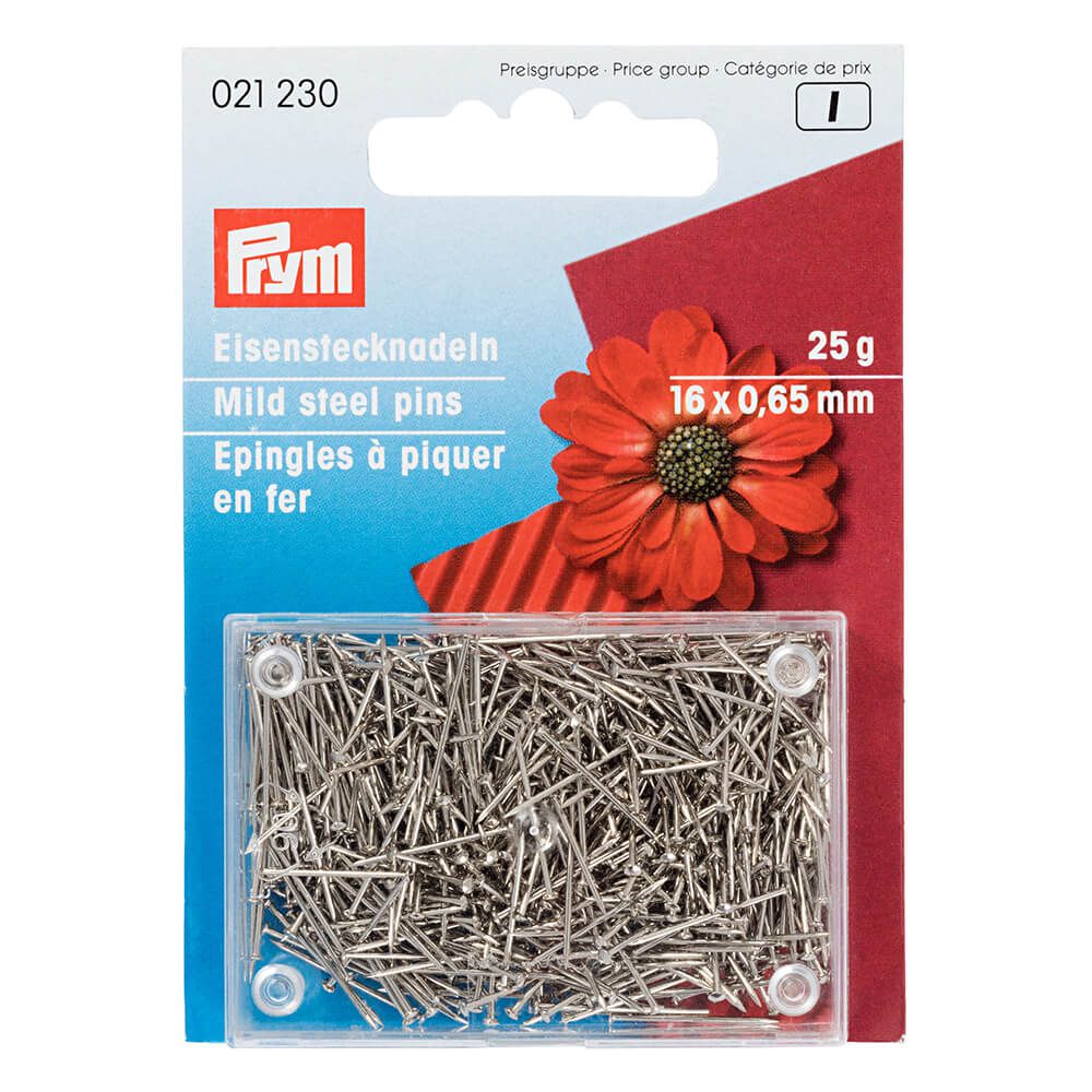 Prym Kopspelden ijzer 0.65x16mm zilver 25g Prym Kopspelden ijzer 0.65x16mm zilver 25g