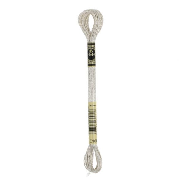DMC Metallic splijtgaren 8m E168 DMC Metallic splijtgaren 8m E168