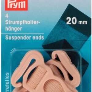 Prym Jarretelhanger 20mm 4 stuks huidskleur