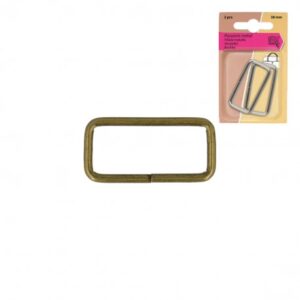 Metalen geleiders brons 38x16mm