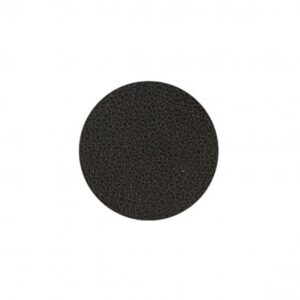 Knielappen ovaal similileer 9.2mm x 13.5mm zwart