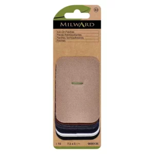 Milward Verstelstuk opstrijkbaar polykatoen 7,5 x 5cm