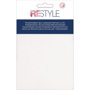 Restyle reparatoedoek nylon transparant zelfklevend 10x20cm